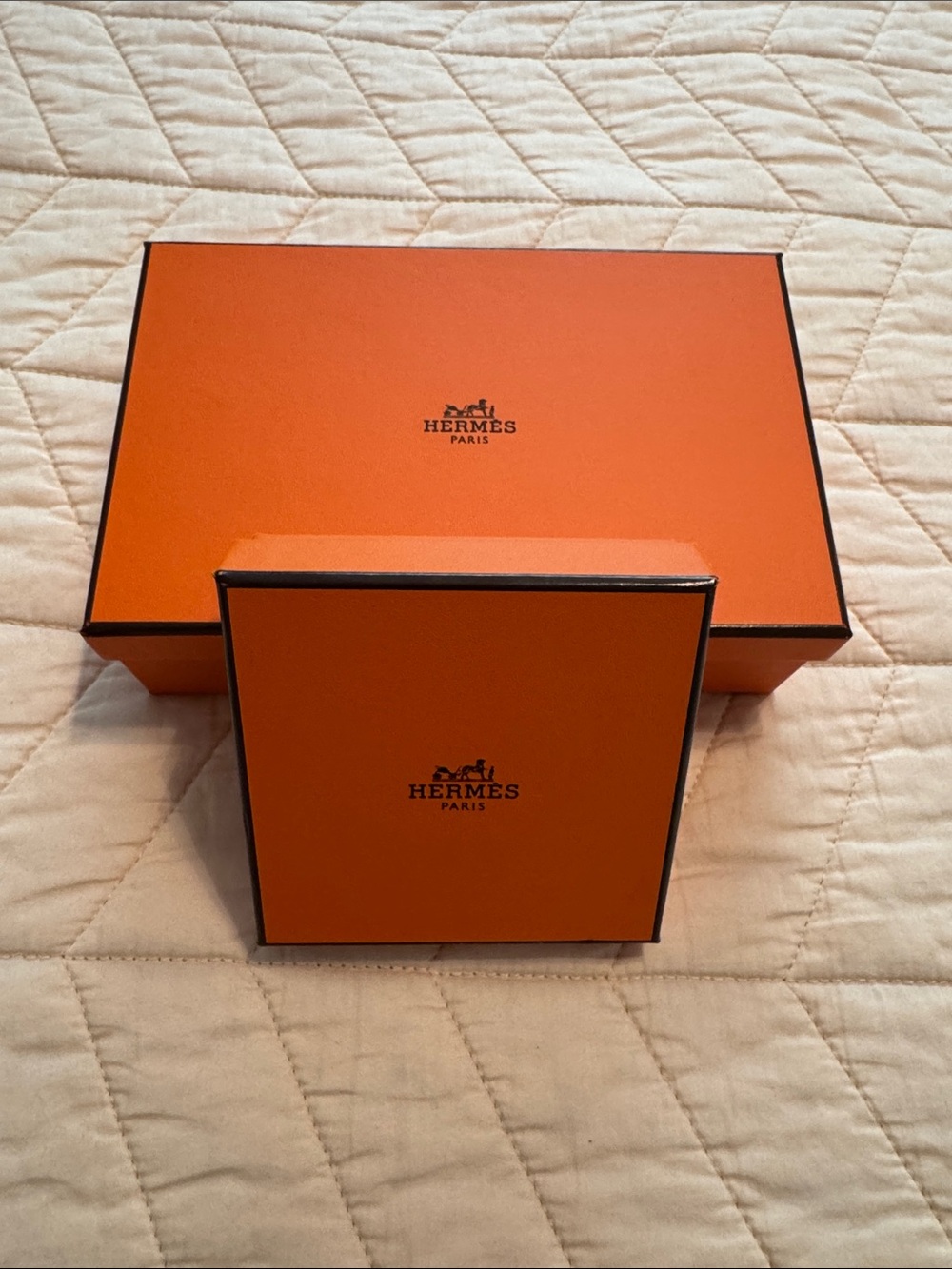 Hermès Signature Orange Gift Boxes